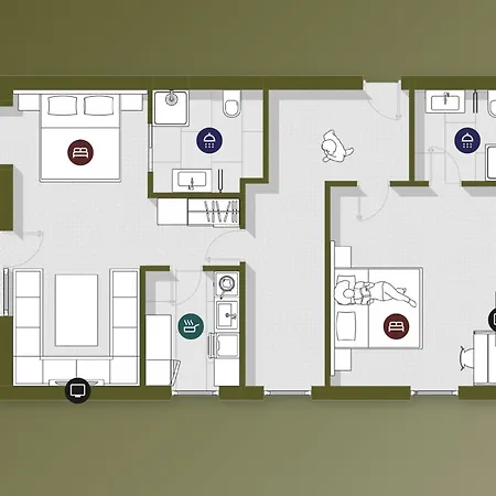 Strolz Apartament Bichlbach