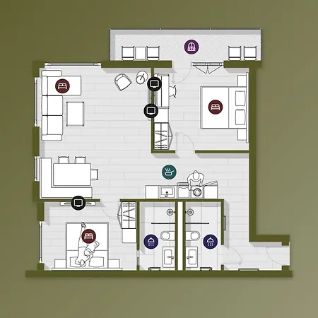 Strolz Appartement Bichlbach