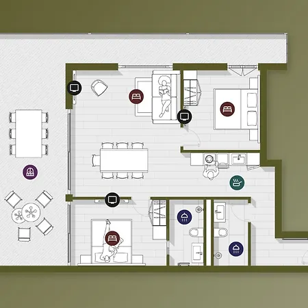 Apartament Strolz Bichlbach